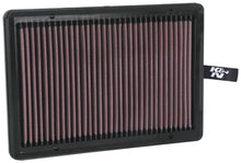 Load image into Gallery viewer, K&amp;N 33-5026 Replacement Air Filter for Select Hyundai Sonata, Kia Optima