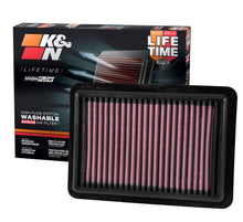 Load image into Gallery viewer, K&amp;N 33-5027 Replacement Air Filter for Select Honda Fit