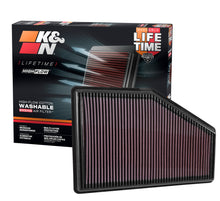 Load image into Gallery viewer, K&amp;N 33-5049 Replacement Air Filter for Select Buick Envision, Buick LaCrosse, Buick Regal Sportback, Buick Regal TourX, Cadillac XT4, Chevrolet Malibu