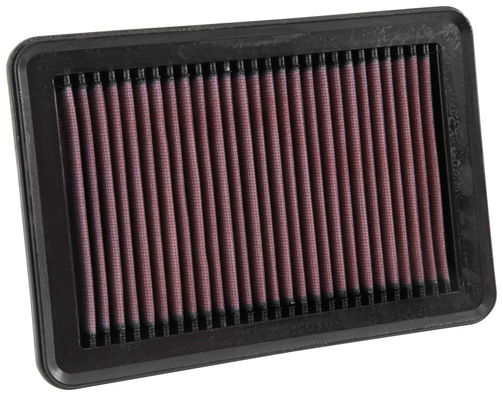 K&N 33-5050 Replacement Air Filter for Select Hyundai Elantra, Hyundai Elantra GT, Hyundai Kona, Hyundai Veloster, Kia Forte, Kia Seltos, Kia Soul