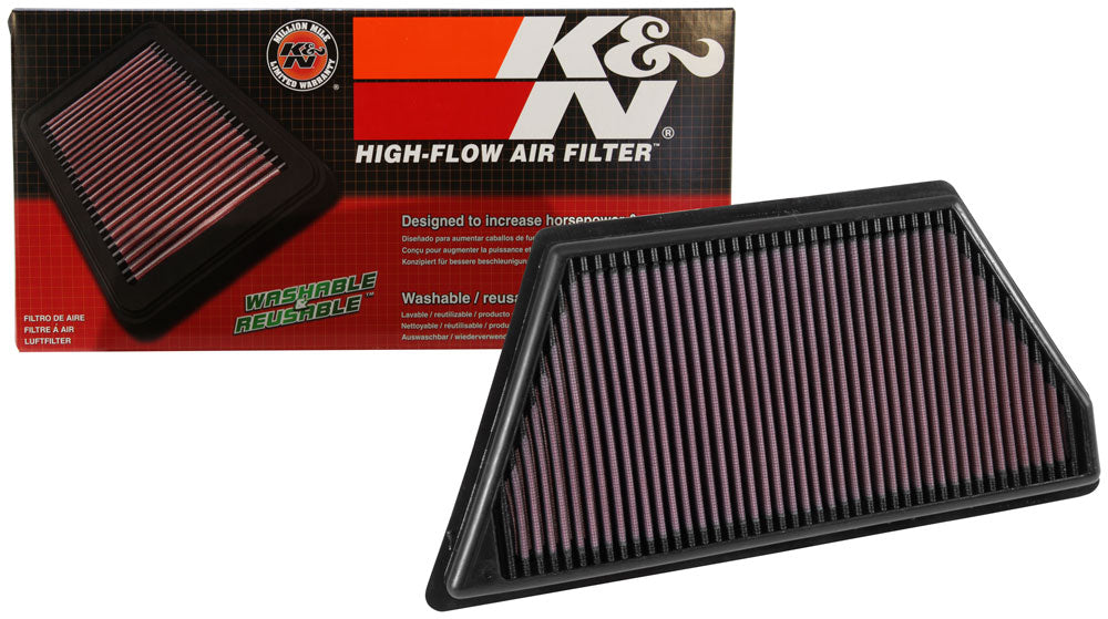 K&N 33-5055 Replacement Air Filter for Select Cadillac CT6