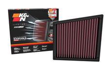 Load image into Gallery viewer, K&amp;N 33-5065 Replacement Air Filter for Select Chevrolet Silverado HD, Chevrolet Silverado HD, GMC Sierra HD, GMC Sierra HD
