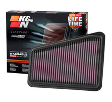 Load image into Gallery viewer, K&amp;N 33-5067 Replacement Air Filter for Select Genesis G70, Kia Stinger
