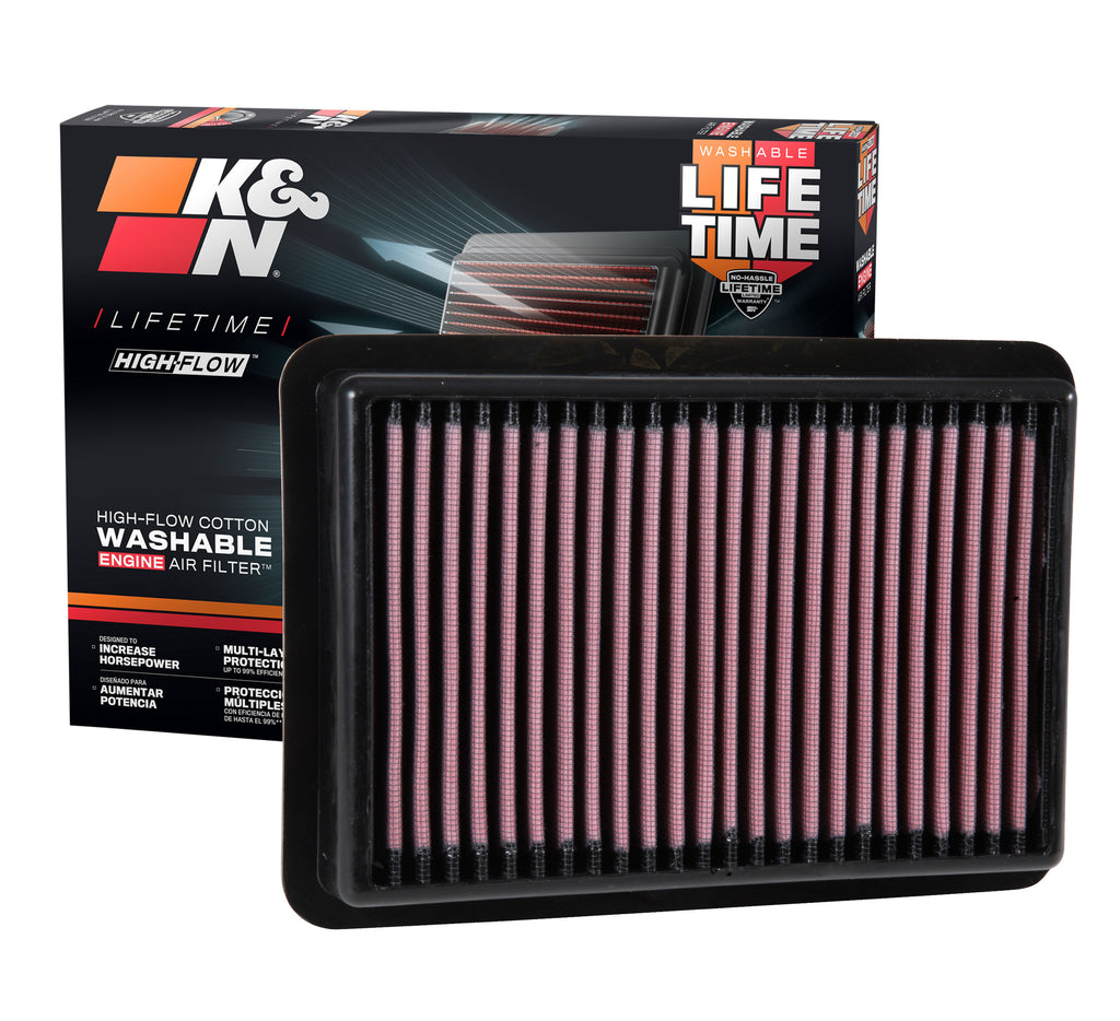 K&N 33-5070 Replacement Air Filter for Select Honda Civic