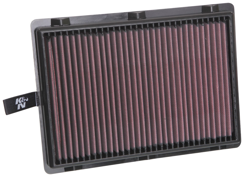 K&N 33-5075 Replacement Air Filter for Select Hyundai Palisade, Hyundai Santa Fe, Hyundai Santa Fe Sport, Kia Sedona, Kia Sorento, Kia Telluride