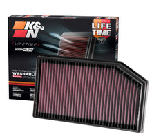 Load image into Gallery viewer, K&amp;N 33-5076 Replacement Air Filter for Select Jeep Gladiator, Jeep Wrangler