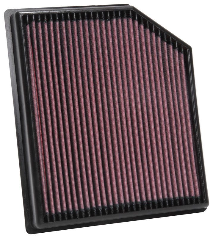 K&N 33-5077 Replacement Air Filter for Select Dodge Durango, Jeep Grand Cherokee