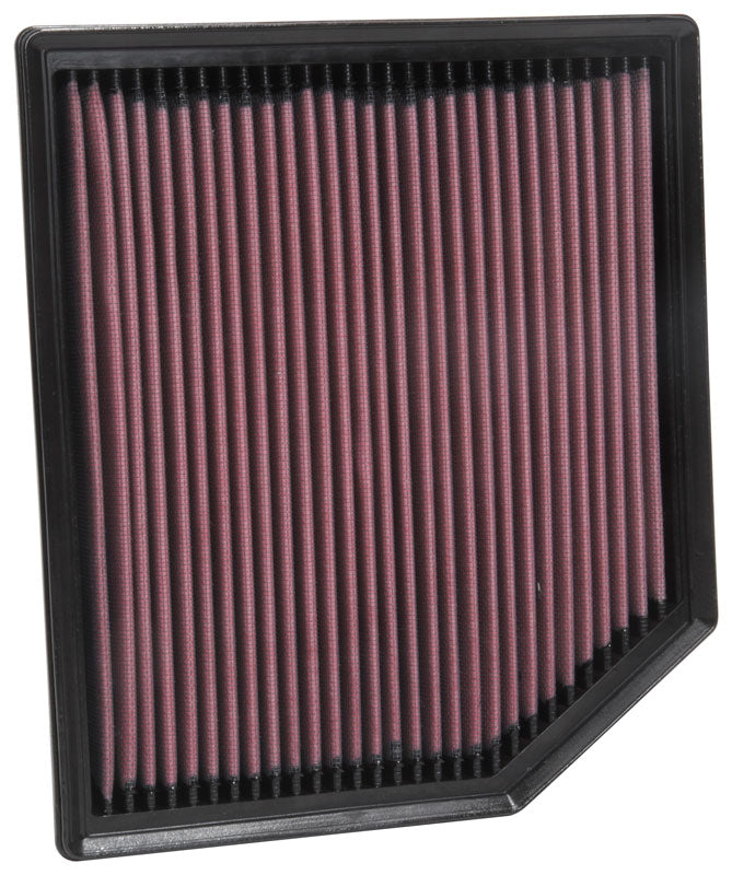 K&N 33-5077 Replacement Air Filter for Select Dodge Durango, Jeep Grand Cherokee