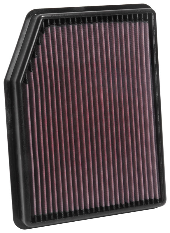 K&N 33-5083 Replacement Air Filter for Select Cadillac Escalade, Cadillac Escalade ESV, Chevrolet Silverado 1500, Chevrolet Silverado LTD, Chevrolet Silverado Nueva, Chevrolet Silverado HD, Chevrolet Silverado HD, Chevrolet Suburban, Chevrolet Tahoe, GMC