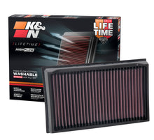 Load image into Gallery viewer, K&amp;N 33-5084 Replacement Air Filter for Select Volkswagen Golf, Volkswagen Golf SportWagen, Volkswagen Jetta, Volkswagen Taos