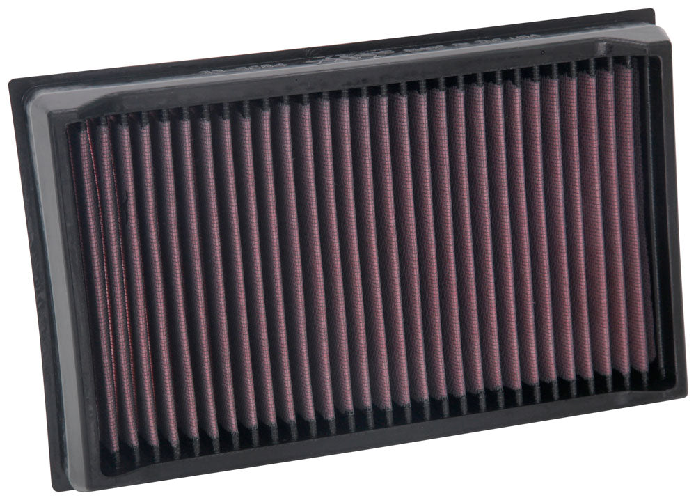 K&N 33-5084 Replacement Air Filter for Select Volkswagen Golf, Volkswagen Golf SportWagen, Volkswagen Jetta, Volkswagen Taos