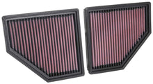 Load image into Gallery viewer, K&amp;N 33-5086 Replacement Air Filter for Select BMW 750Li xDrive, BMW 750i, BMW 750i xDrive, BMW Alpina B7, BMW M550i xDrive, BMW X7