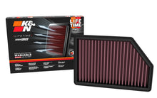 Load image into Gallery viewer, K&amp;N 33-5098 Replacement Air Filter for Select Chevrolet Silverado HD, Chevrolet Silverado HD, GMC Sierra HD, GMC Sierra HD