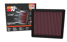 Load image into Gallery viewer, K&amp;N 33-5100 Replacement Air Filter for Select Ford F-250 Super Duty, Ford F-350 Super Duty, Ford F-450 Super Duty, Ford F-550 Super Duty, Ford F-600 Super Duty