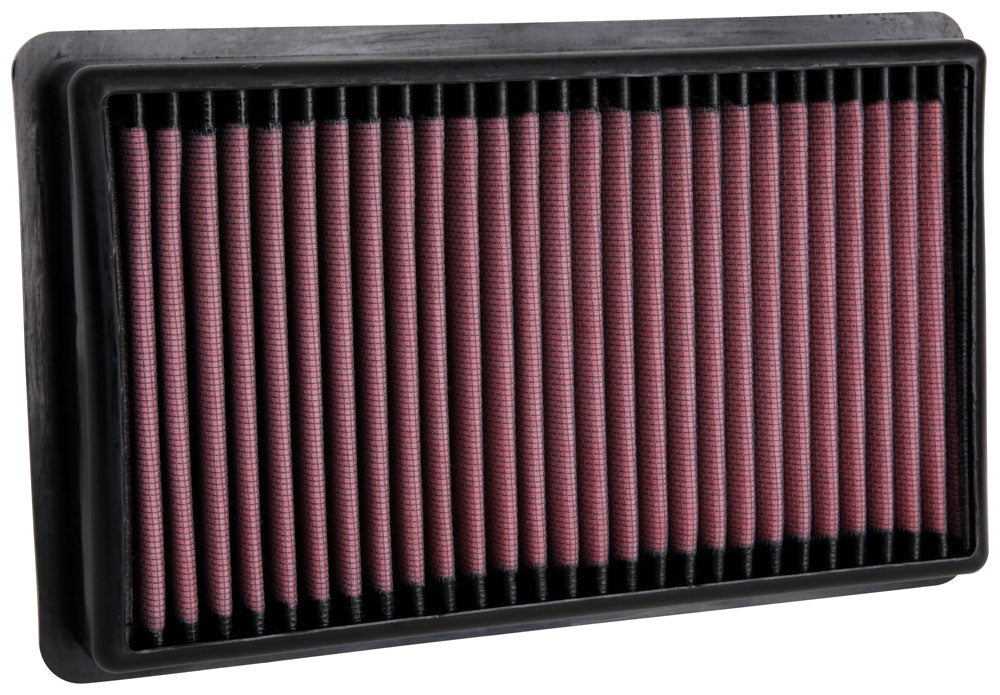 K&N 33-5106 Replacement Air Filter for Select Jeep Gladiator, Jeep Wrangler