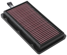 Load image into Gallery viewer, K&amp;N 33-5108 Replacement Air Filter for Select Hyundai Santa Cruz, Hyundai Santa Fe, Hyundai Sonata, Hyundai Tucson, Kia Carnival, Kia K5, Kia Sorento