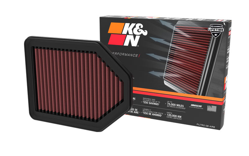 K&N 33-5113 Replacement Air Filter for Select Genesis G80, Genesis G90