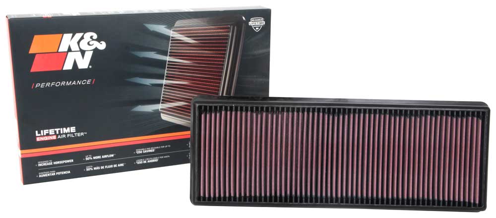 K&N 33-5114 Replacement Air Filter for Select Chevrolet Express 2500, Chevrolet Express 3500, GMC Savana 2500, GMC Savana