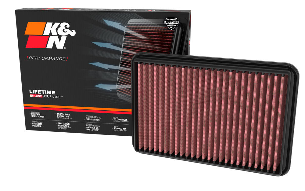 K&N 33-5115 Replacement Air Filter for Select Ram
