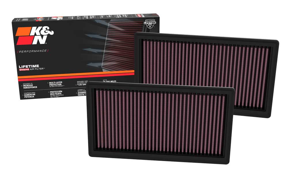 K&N 33-5134 Replacement Air Filter for Select Land Rover Range Rover, Land Rover Range Rover Sport