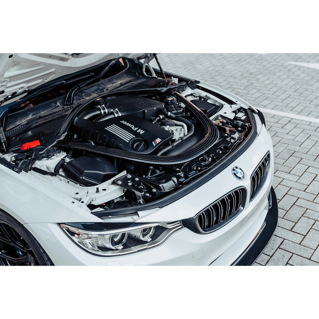 ~(33-Lbs.-20X17x8)~-F8x-M3M4---Top-Mount-Charge-Air-Cooler-In-Crinkle-Black-Finish