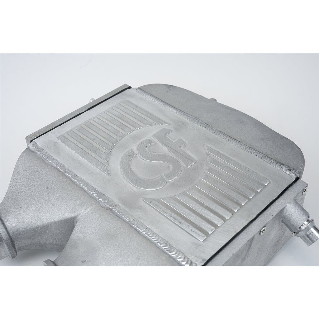 ~(33-Lbs.-20X17x8)~-F8x-M3M4---Top-Mount-Charge-Air-Cooler-In-Raw-Finish