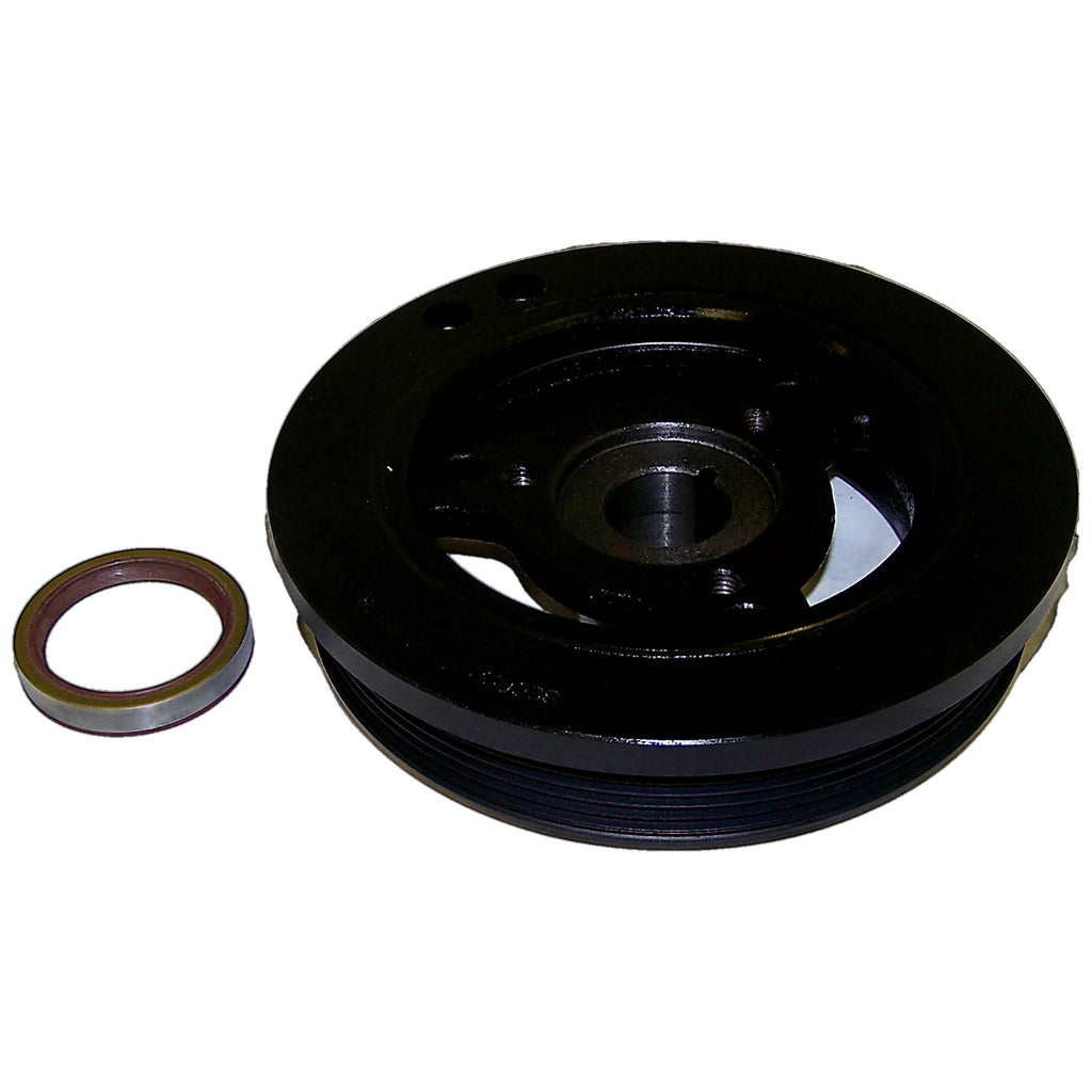 Crown Automotive Jeep Replacement 33002920K Harmonic Balancer & Front Crankshaft Seal for Select 87-06 Jeep Models w/ 4.0L