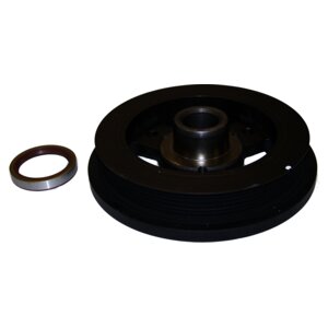 Crown Automotive Jeep Replacement 33002920K Harmonic Balancer & Front Crankshaft Seal for Select 87-06 Jeep Models w/ 4.0L