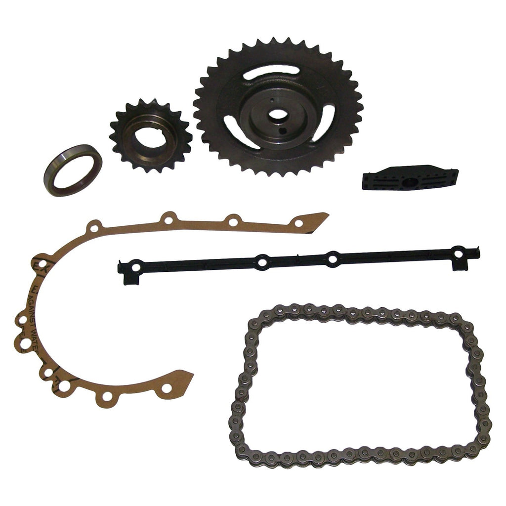 Crown Automotive Jeep Replacement 33002977K Timing Chain Kit for 87-93 Jeep YJ, XJ, MJ, ZJ w/ 4.0L Engine for Select Jeep Cherokee, Jeep Comanche, Jeep Grand Cherokee, Jeep Wagoneer, Jeep Wrangler