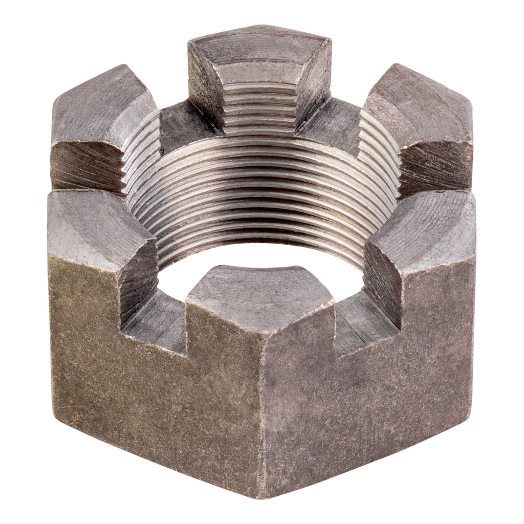 CURT 330037 6-Slot Castle Spindle Nut - 1-3/4"-12 Threads