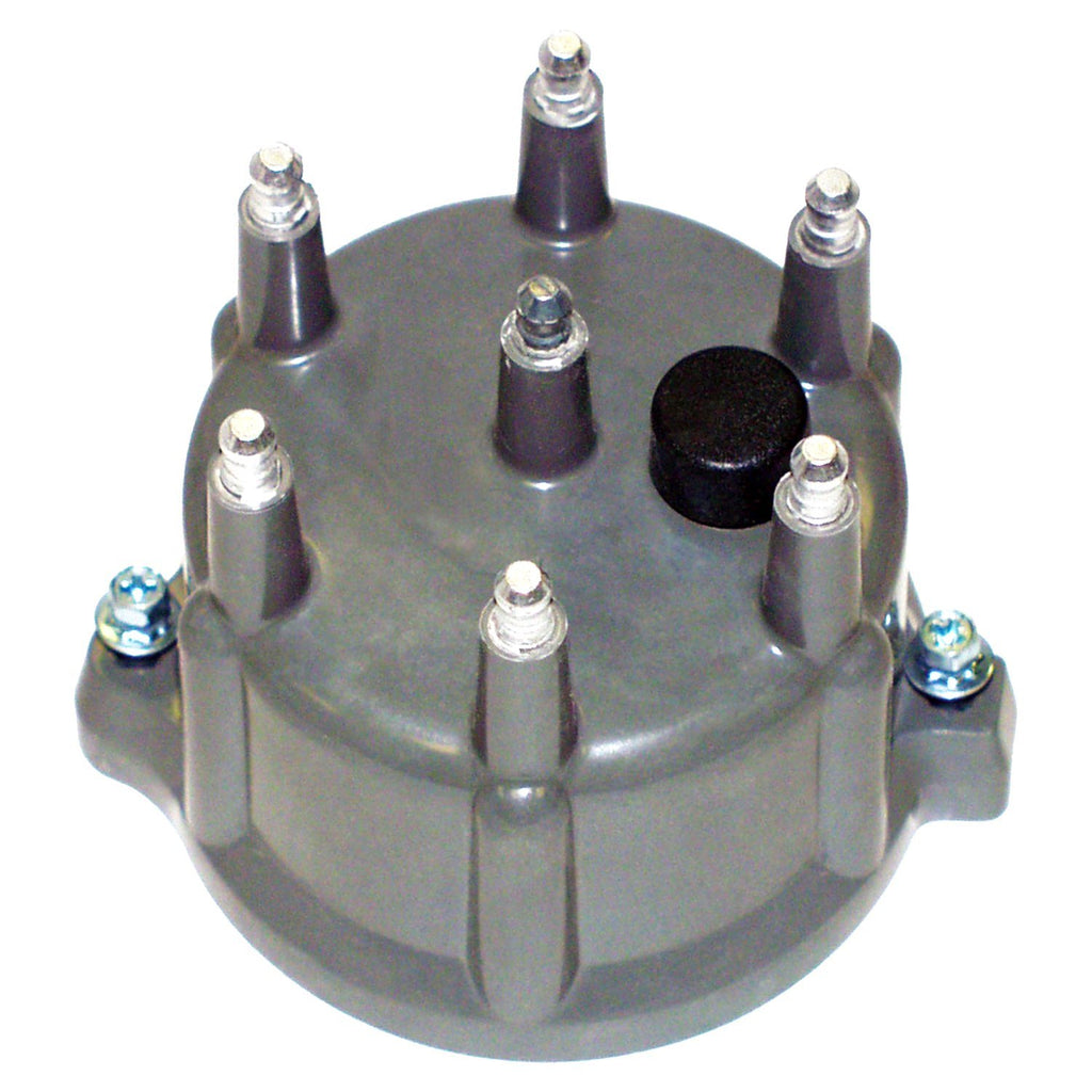 Crown Automotive Jeep Replacement 33004024 Distributor Cap 1987-1993 XJ, MJ , 1991-1993 YJ, ZJ w/ 4.0L Engine for Select Jeep Cherokee, Jeep Comanche, Jeep Grand Cherokee, Jeep Wagoneer, Jeep Wrangler