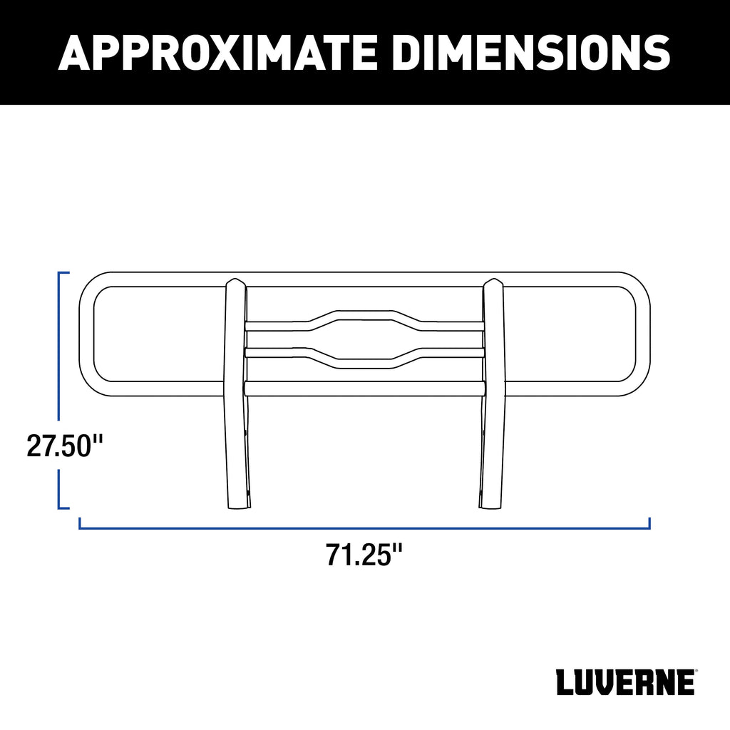 Luverne 330312 2in. Grille Guard-Complete - Truck Part Superstore
