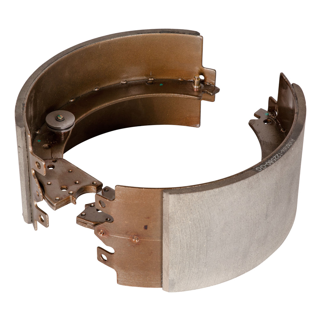 CURT 330793 Trailer Brake Shoe & Lining Kit, 12,000-16,000-lb. Axles, 12-1/4" x 5", Left