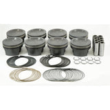 Mahle 930256252T 330cid  3.552 x 1.220CH, 4.165stroke,6.657rod,0.866pin,0cc,392g,10.4CR, M142P