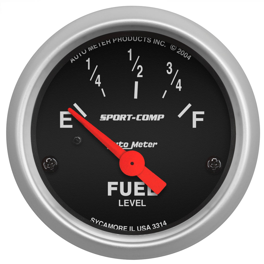 AutoMeter 7024-SC DIRECT FIT DASH KIT, NOVA 69-76, TACH/MPH/FUEL/OILP/WTMP/VOLT, SPORT-COMP