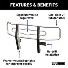Load image into Gallery viewer, Luverne 331523-331520 LUVERNE 331523-331520 Custom 2-Inch Chrome Steel Truck Grille Guard; Select Ford for Select Ford F-150