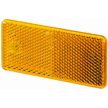 Load image into Gallery viewer, 3326-Amber-Rectangular-Reflex-Reflector-With-Adhesive