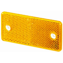 Load image into Gallery viewer, 3326-Amber-Rectangular-Reflex-Reflector