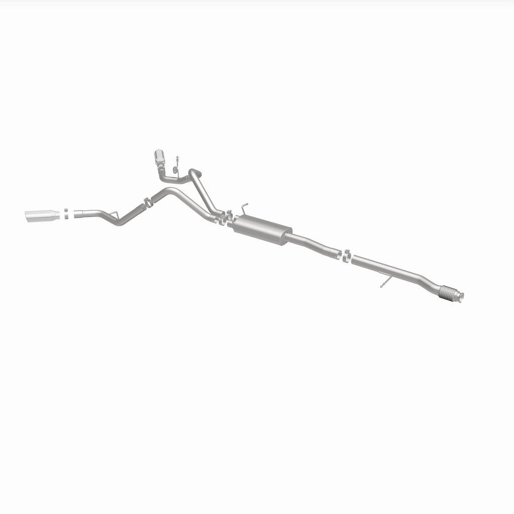 MagnaFlow Exhaust Products 15269 Street Series Polished Cat-Back System for Select Chevrolet Silverado 1500, Chevrolet Silverado LD, GMC Sierra 1500, GMC Sierra Limited