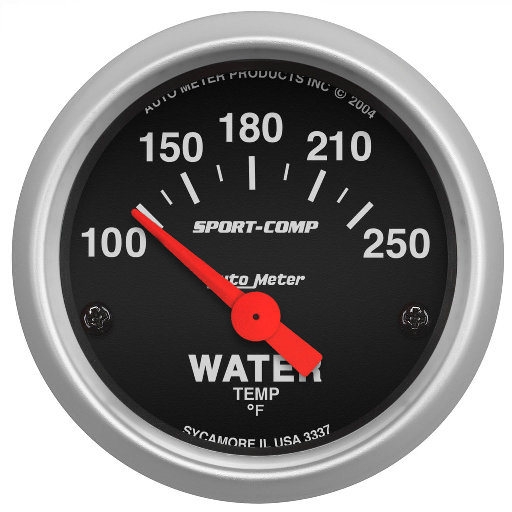 AutoMeter 7024-SC DIRECT FIT DASH KIT, NOVA 69-76, TACH/MPH/FUEL/OILP/WTMP/VOLT, SPORT-COMP
