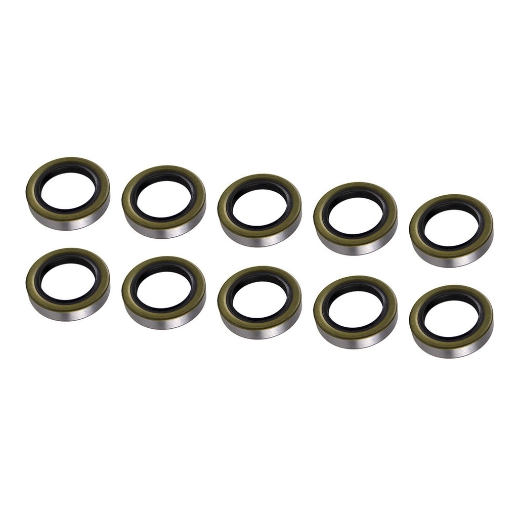 CURT 333954 Double Lip Grease Seal - 1.25" ID, 10-Pack