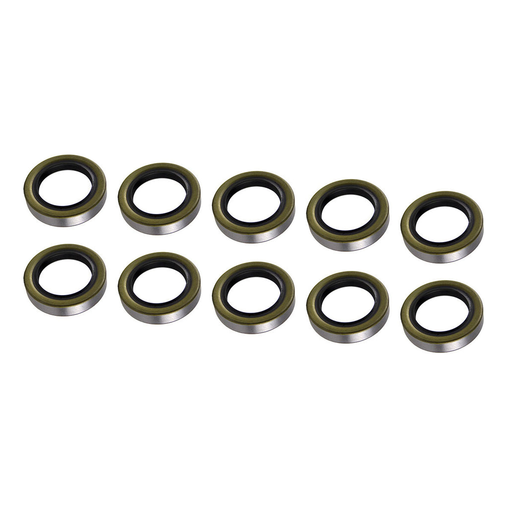 CURT 333957 Double Lip Grease Seal - 1.5" ID, 10-Pack