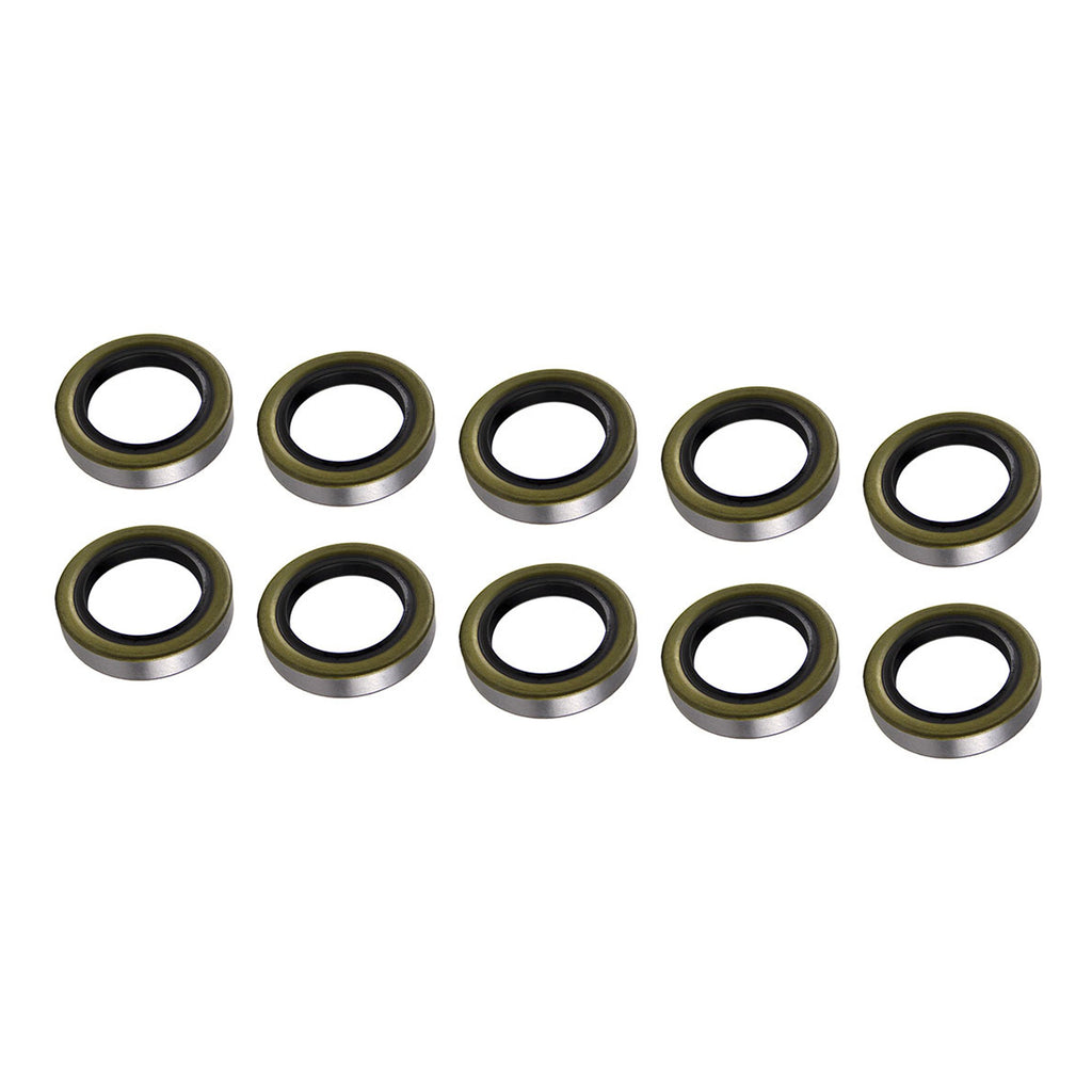 CURT 333963 Double Lip Grease Seal - 2.25" ID, 10-Pack