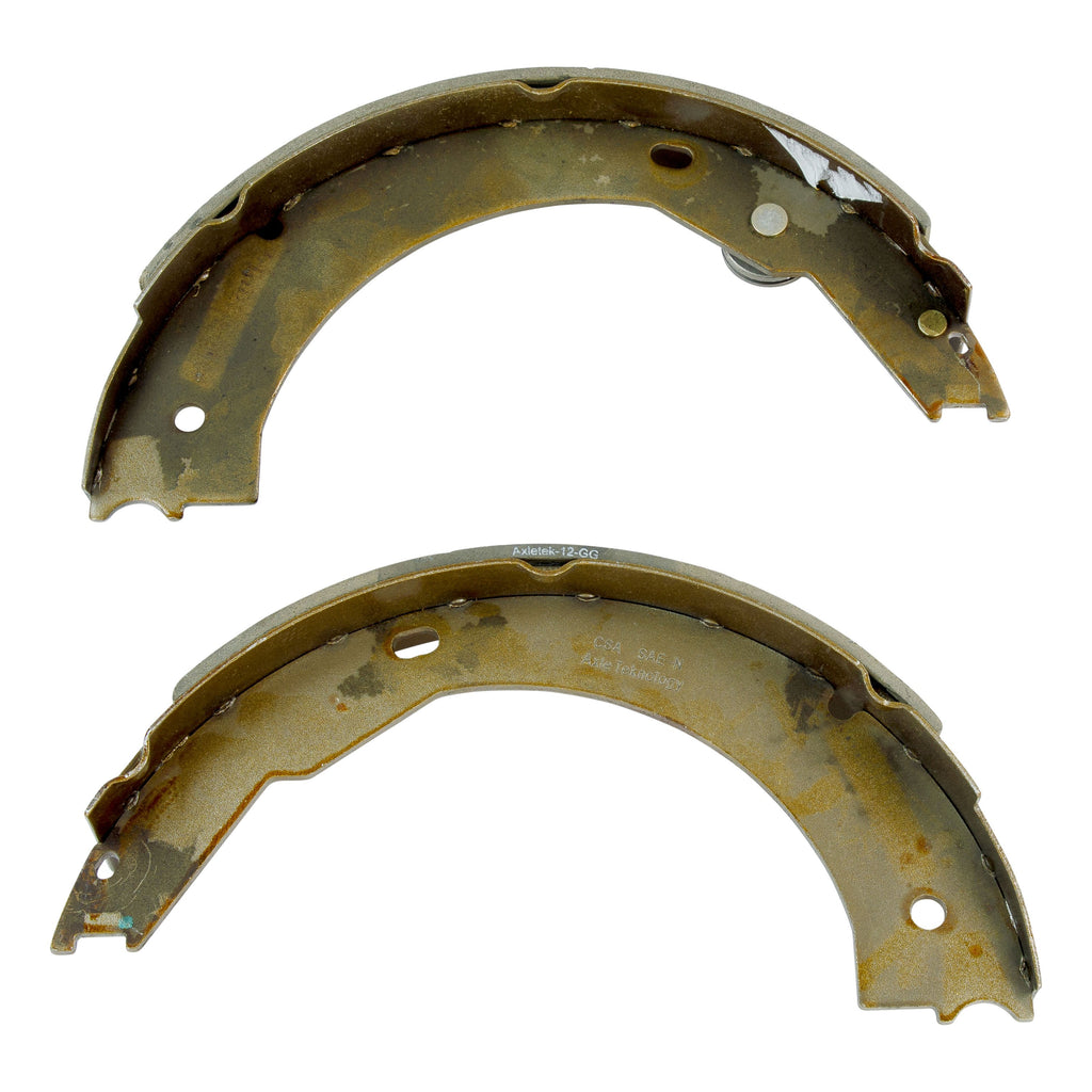 CURT 334314 Trailer Brake Shoe & Lining Kit, 5,200-7,000-lb. Axles, 12" x 2", Left-Hand