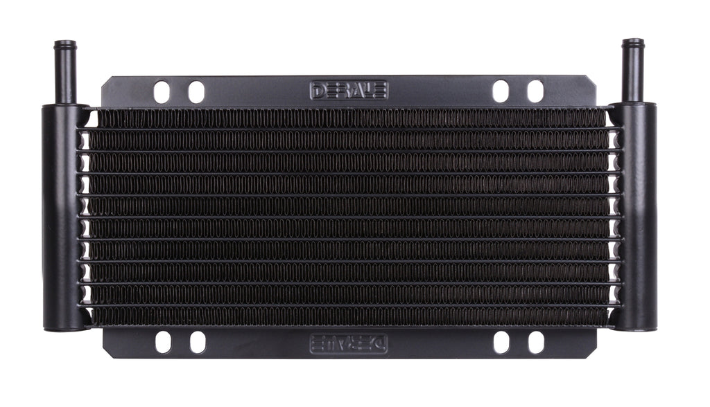 Derale 33501 9 Row Series 8000 Plate & Fin Cooler, 11/32" for Select Alfa Romeo 164, Alfa Romeo Berlina, Alfa Romeo Giulia, Alfa Romeo Spider, Alfa Romeo Sport, Alfa Romeo Sprint, Alfa Romeo Stelvio, BMW 1600, BMW 1600-2, BMW 1600ti, BMW 1800, BMW