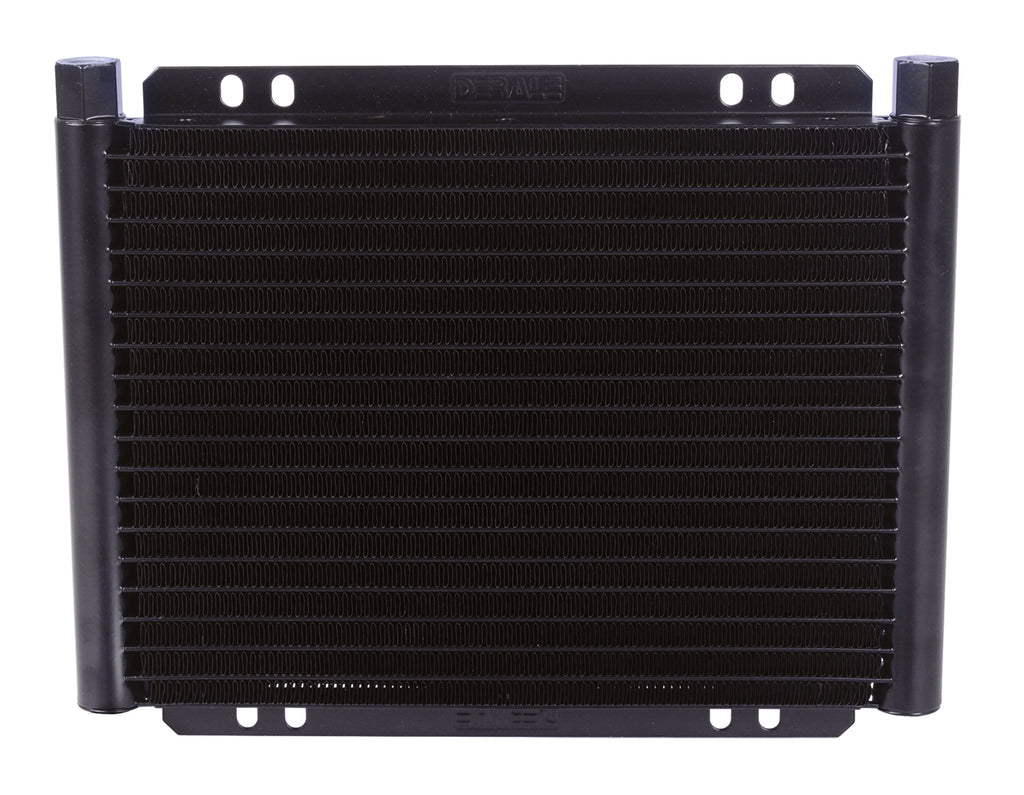Derale 33523 19 Row Series 8000 Plate & Fin Transmission Cooler Kit, 1/2"-20 Inverted Flare for Select DeLorean DMC 12, Ford Taurus, GMC C15, GMC C15 Suburban, GMC C15/C1500 Pickup, GMC C15/C1500 Suburban, GMC C1500, GMC C1500 Suburban, GMC C25, GMC C25