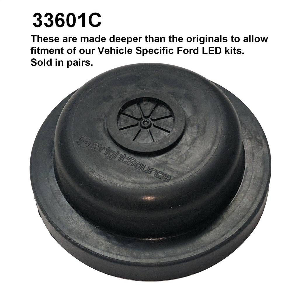 BrightSource 33601C Head Light Dust Cap - Truck Part Superstore