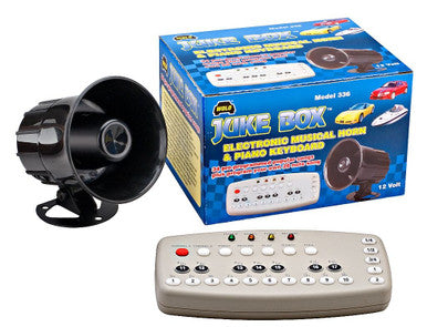 Wolo Horns 336 JUKE BOX Musical Horn- Electronic Musical Speaker has 34 pre programmed songs