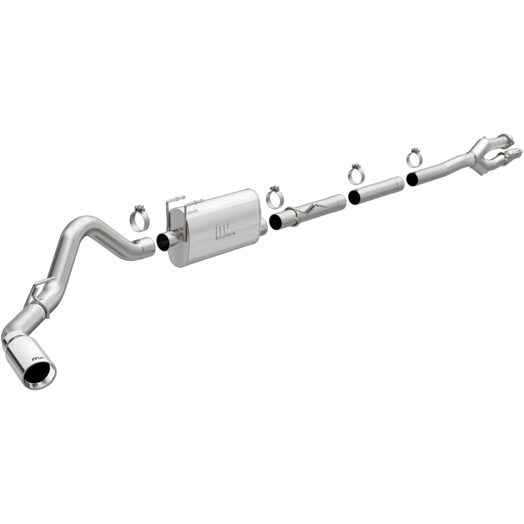 MagnaFlow Exhaust Products 19351 Street Series Polished Cat-Back System for Select Ford F-250 Super Duty, Ford F-350 Super Duty