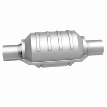 Load image into Gallery viewer, MagnaFlow Exhaust Products 53104 Standard Grade Universal Catalytic Converter for Select Acura EL, Acura NSX, Ford Taurus, Honda Accord, Honda Prelude, Lincoln Continental, MG MGB, Mercedes-Benz 260E, Mercedes-Benz 300E, Mercedes-Benz 300TE, Merkur